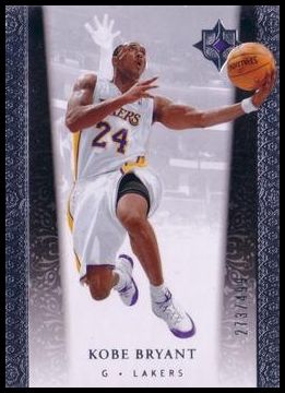 2006-07 Upper Deck Ultimate Collection 57 Kobe Bryant